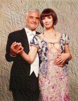 Sabine Azéma et Jean Claude Brialy